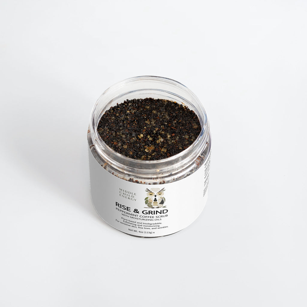 Rise & Grind (Peppermint Coffee Scrub)