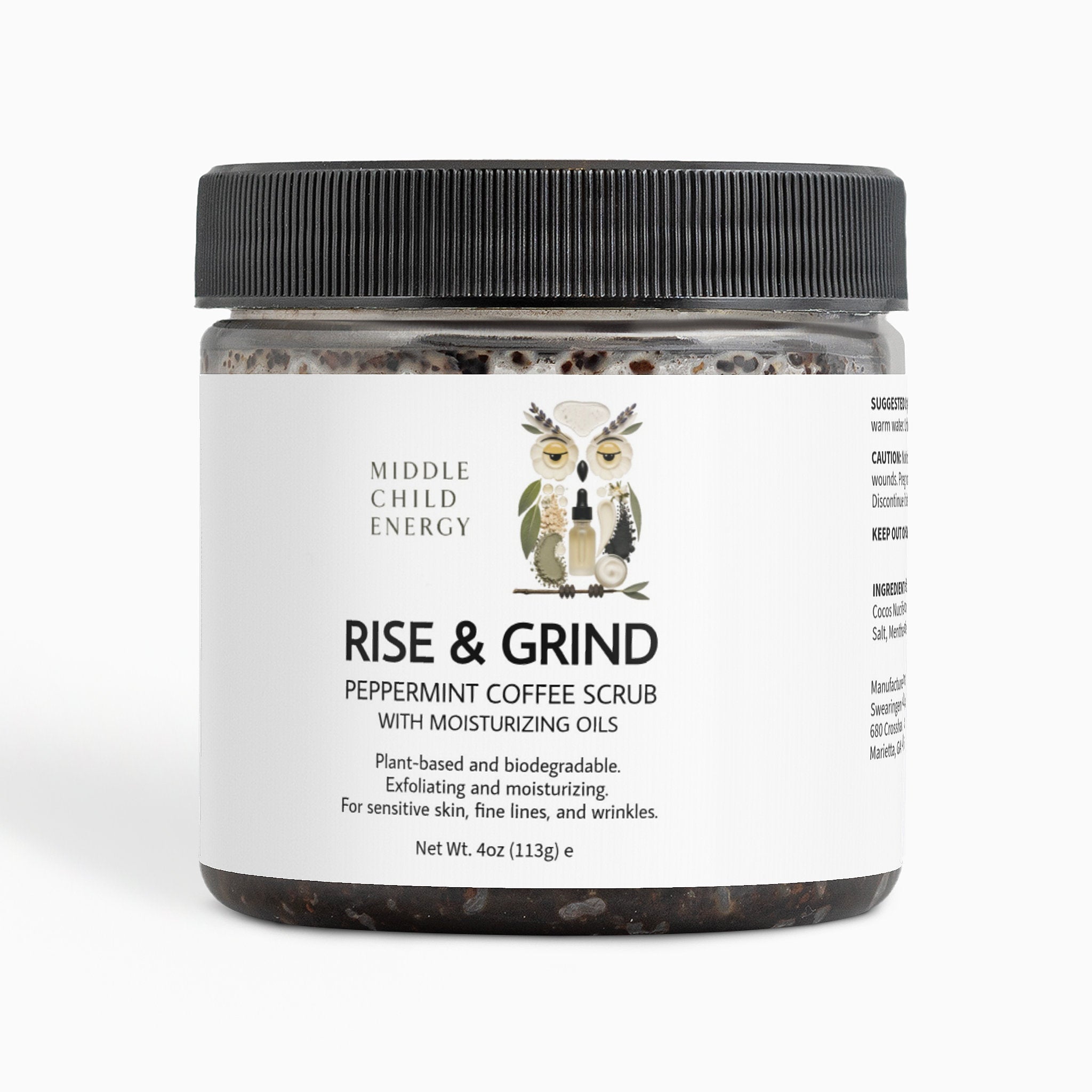 Rise & Grind (Peppermint Coffee Scrub)
