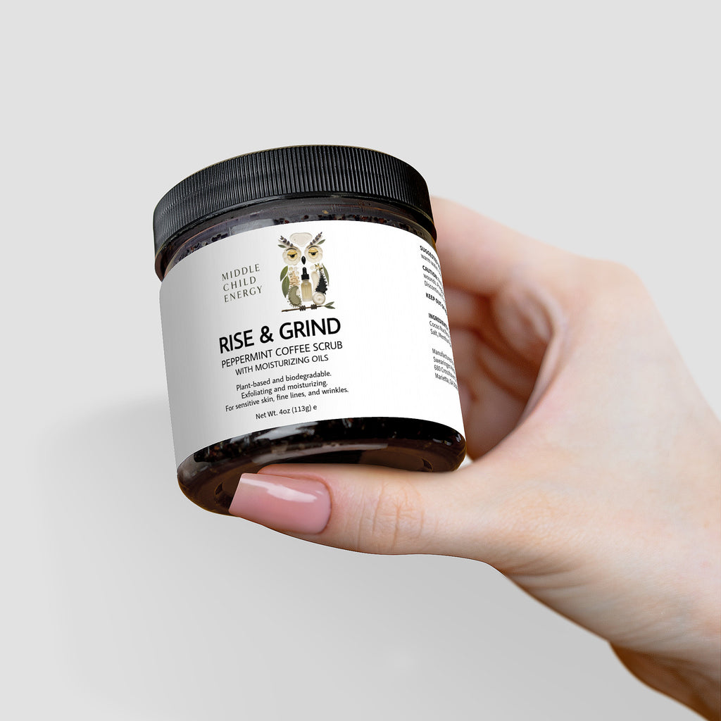 Rise & Grind (Peppermint Coffee Scrub)