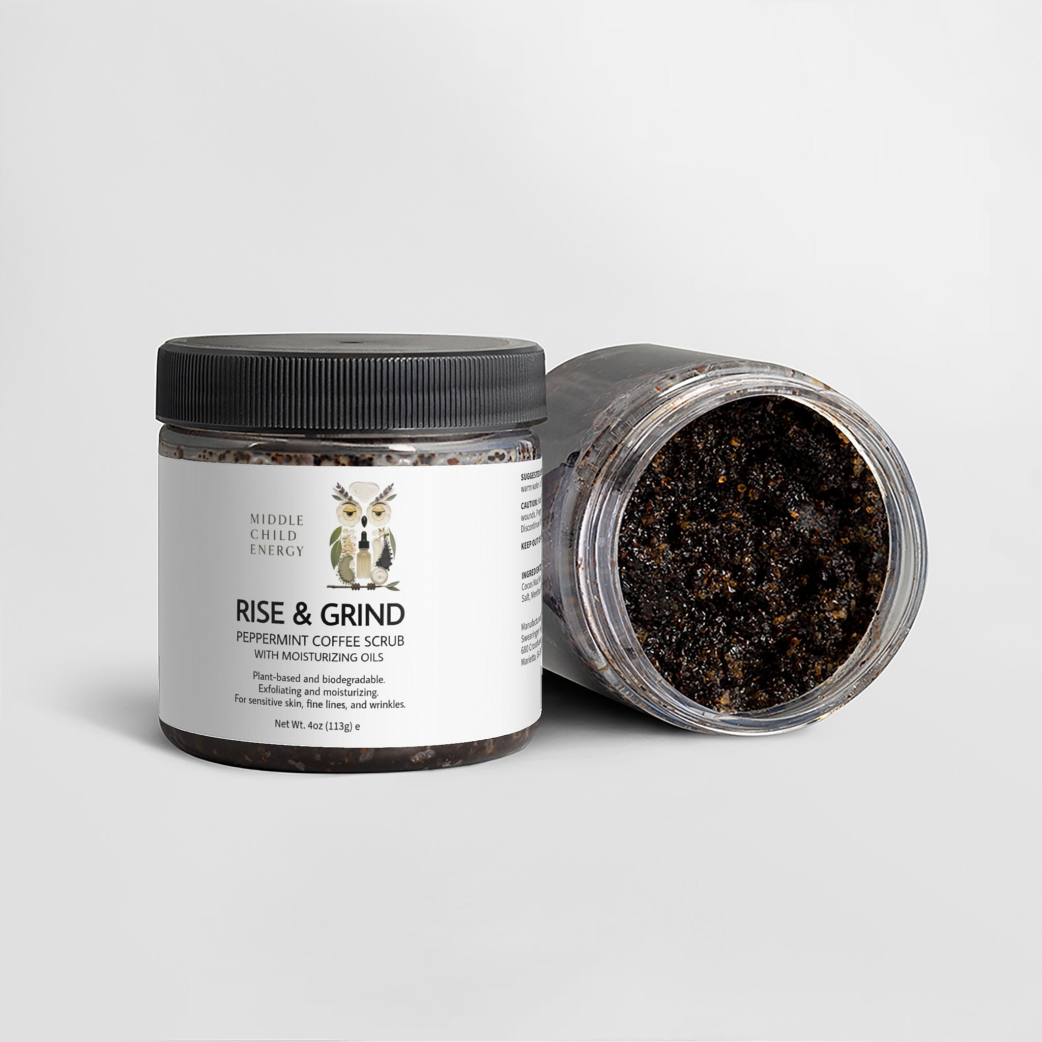 Rise & Grind (Peppermint Coffee Scrub)