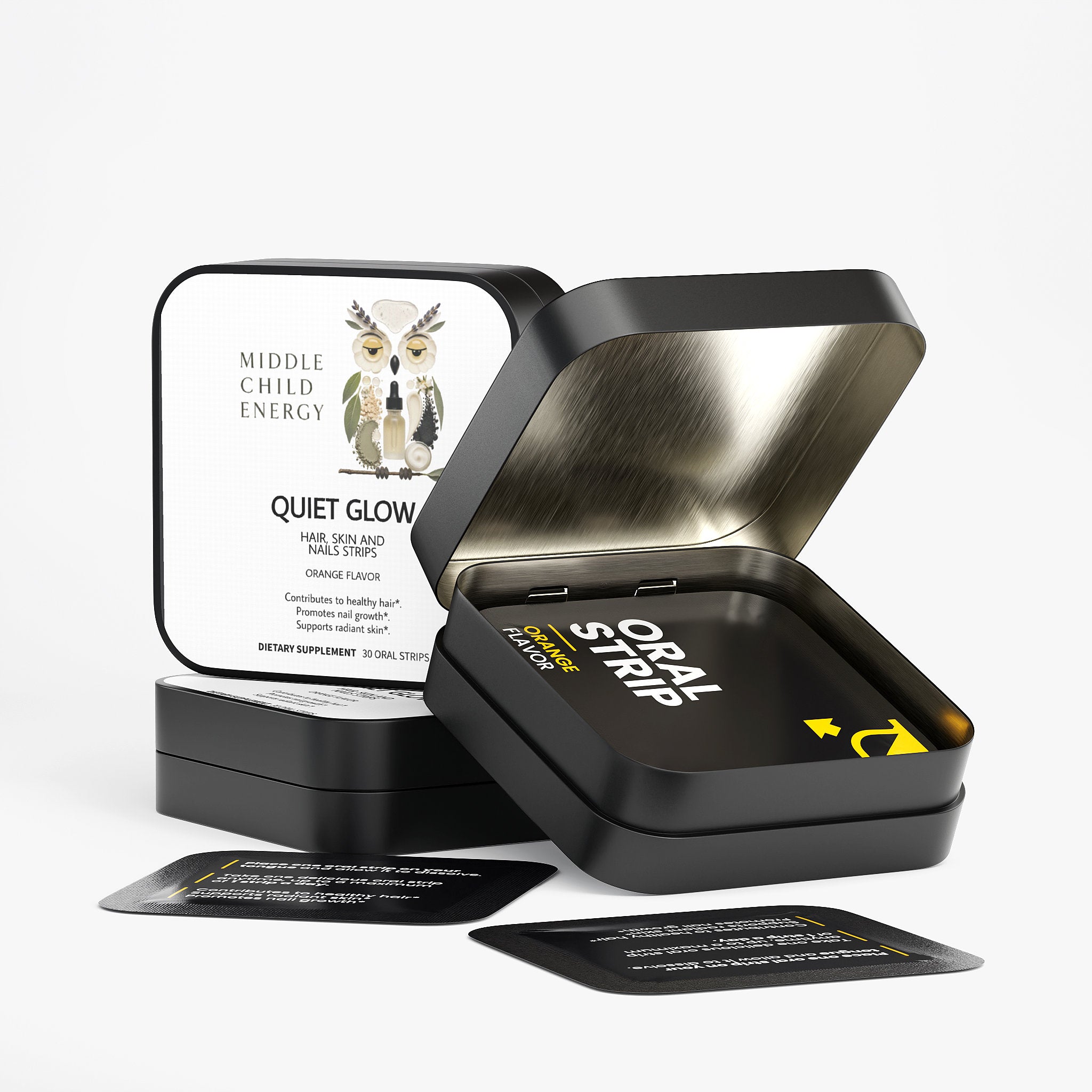Quiet Glow (Hair, Skin and Nails Strips)