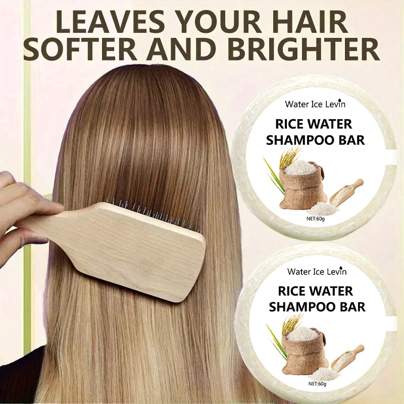 Rice Shampoo Bar for Hair Growth and Nourishment-3