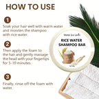 Rice Shampoo Bar for Hair Growth and Nourishment-4