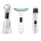 Ultrasonic Skin Scrubber, EMS Massager, LED Light Therapy Beauty - Illuminate, Lift, and Rejuvenate Your Skin-0