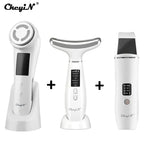Ultrasonic Skin Scrubber, EMS Massager, LED Light Therapy Beauty - Illuminate, Lift, and Rejuvenate Your Skin-5