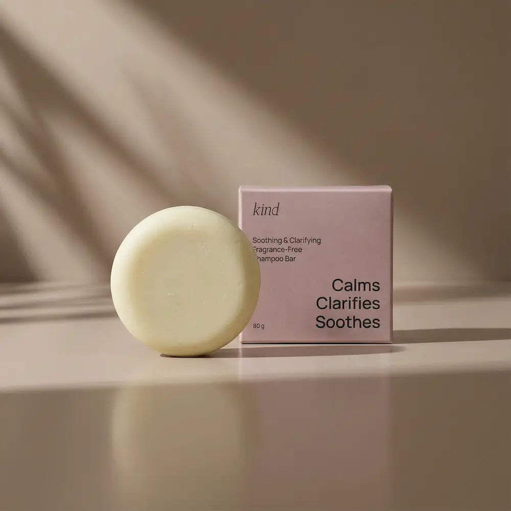 Soothing & Clarifying Fragrance-Free Solid Shampoo Bar-0