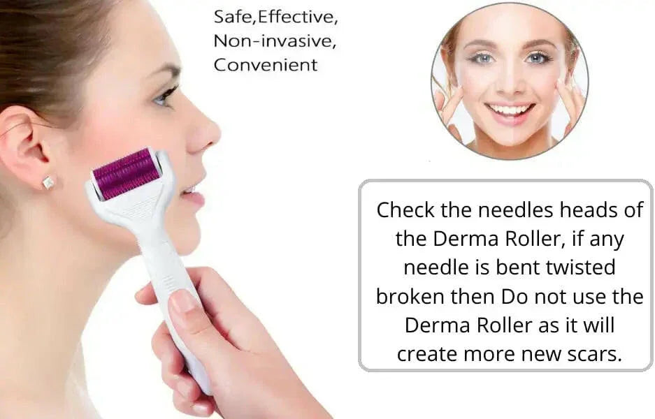 Titanium Derma Roller System for Microneedling & Skin Rejuvenation | Ammuri-0