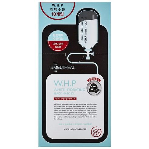 MEDIHEAL W.H.P White Hydrating Black Mask EX 25ml x 10ea-1