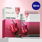 MEDIHEAL Rose PDRN Essential Mask Sheet 10+1 [Tanning Melody Collab]-1