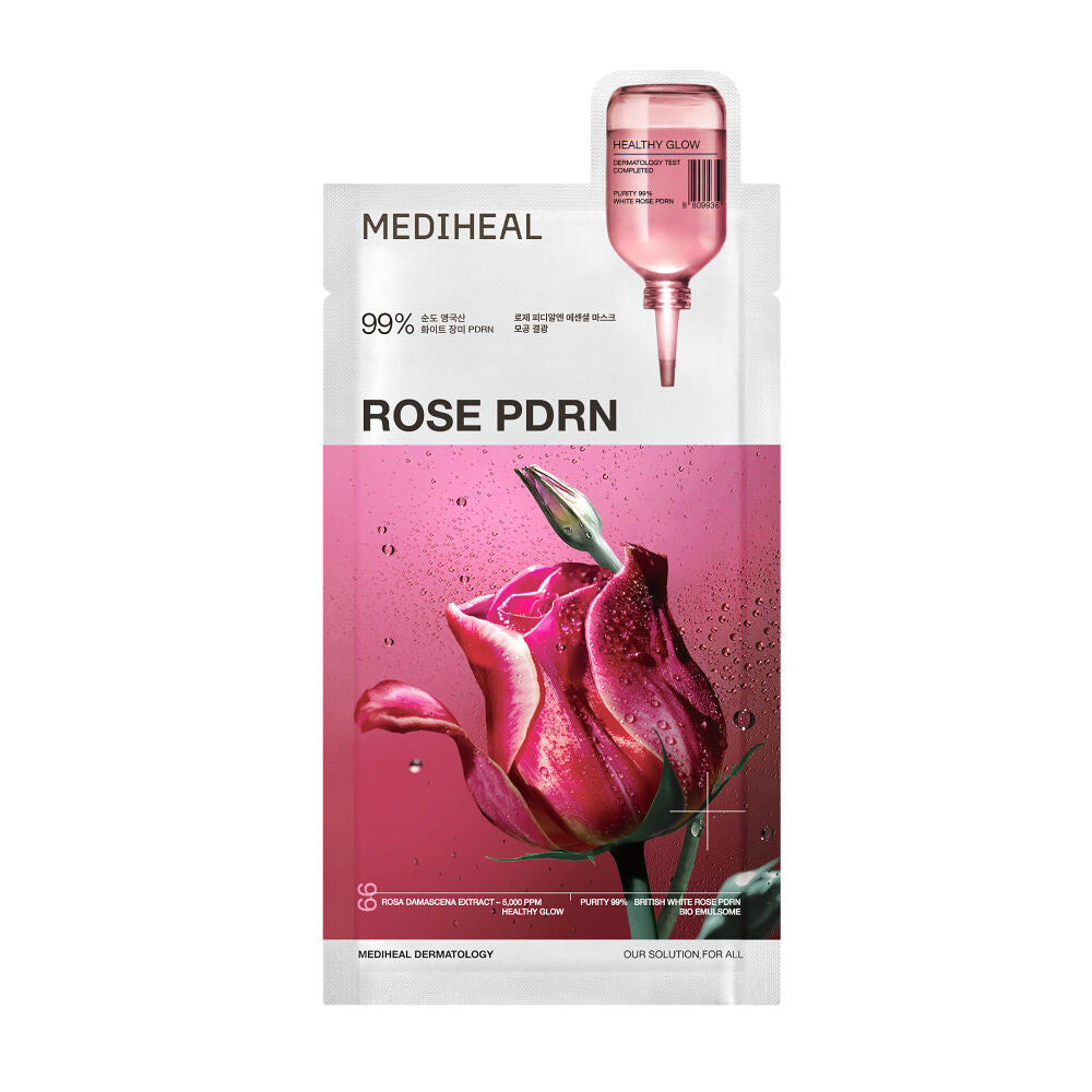 MEDIHEAL Rose PDRN Essential Mask Sheet 10+1 [Tanning Melody Collab]-2